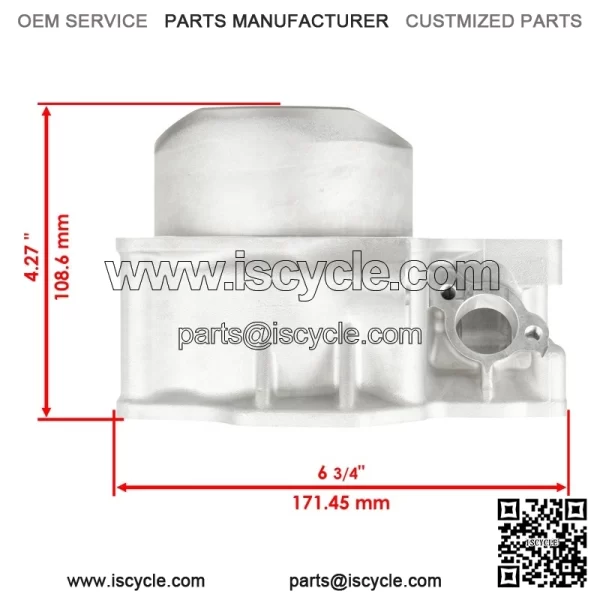Rear Cylinder For Kawasaki Teryx 800 KRF800 2014-2022 85mm Bore - Image 3
