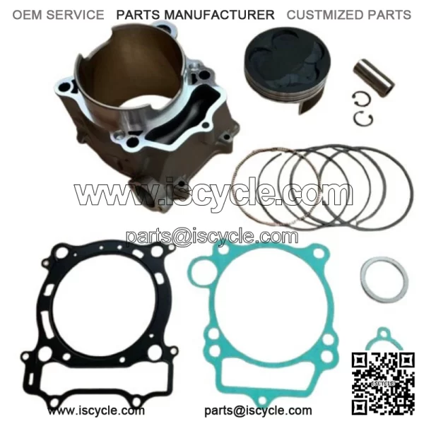Cylinder Piston Gasket Top End Rebuild Kit For 2004-2009 Yamaha YFZ450 95mm L@@K