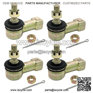 Heavy Duty Chromoly Tie Rod Ends Kit for Honda TRX250R TRX400EX TRX450R TRX300EX