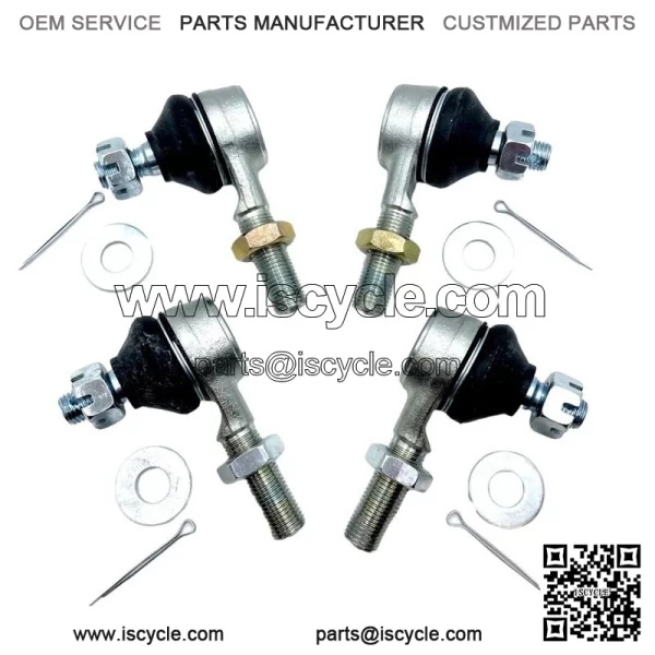Heavy Duty Chromoly Tie Rod Ends End Left Right Kit YFZ450 Raptor 700 700R - Image 2