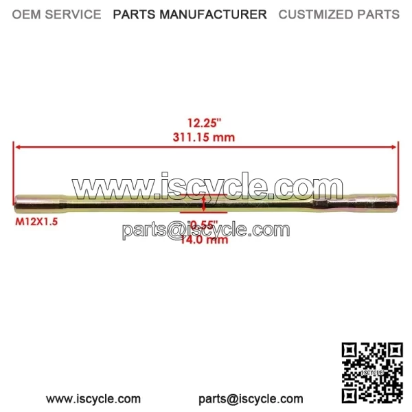 2 Tie Rod Sets for Yamaha YFZ450 2007 2008 2009 and 2012 2013 - Image 2
