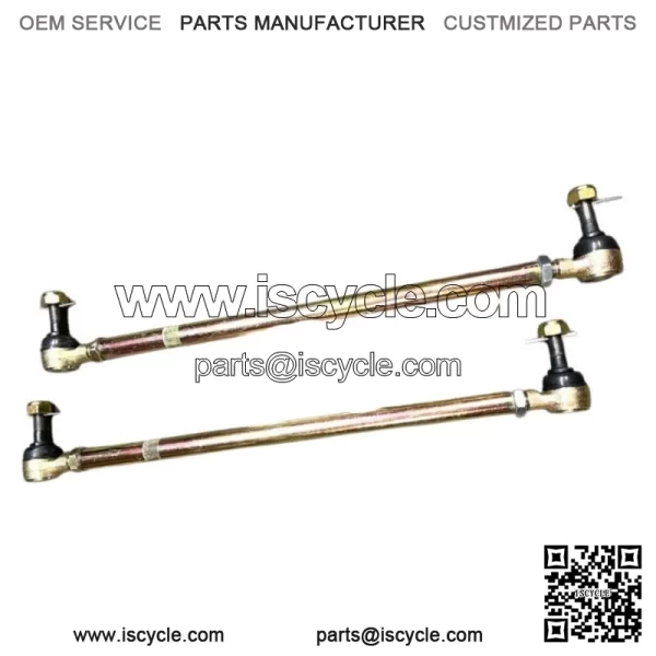 Chromoly Tie Rod Rods / End Ends Upgrade Kit YAMAHA YFZ450 YFZ 450 04-13 - Image 2