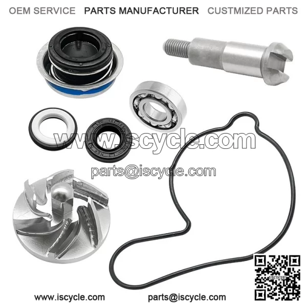 Water Pump Impeller Bearing Seal Shaft Kit for Honda TRX450R 2004 2005 2006-2009 - Image 3