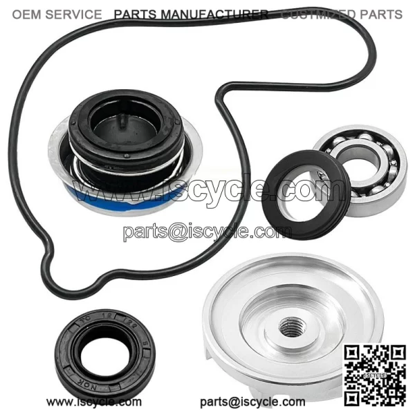 Water Pump Impeller Bearing Seal Shaft Kit for Honda TRX450R 2004 2005 2006-2009 - Image 5