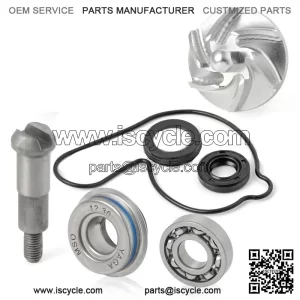 04-09 for Honda TRX450R Billet CNC Hi-Flow Water Pump Impeller Shaft Rebuild Kit
