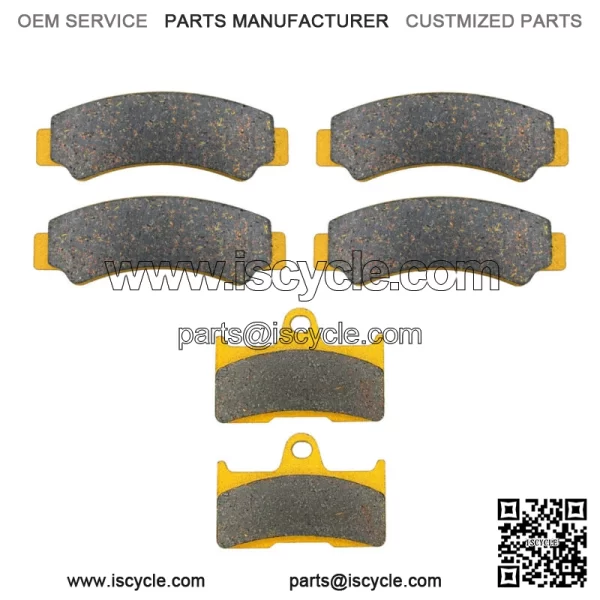 CF Moto CFORCE 400/500/600 2018-2022 Ceramic Brake Pad Set Front & Rear (For: CF-Moto) - Image 2
