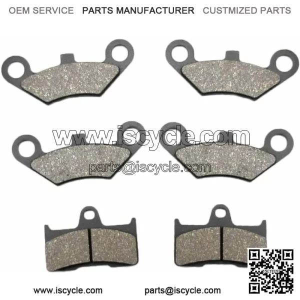 For CF Moto Front & Rear Brake Pads CF500 500CC 600CC X5 X6 X8 U5 ATV UTV
