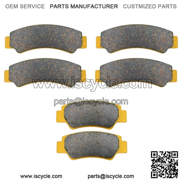 Traild CFMoto CFORCE 400/500 G2 2022-2024 Ceramic Brake Pad Set Front & Rear (For: CF-Moto) - Image 2