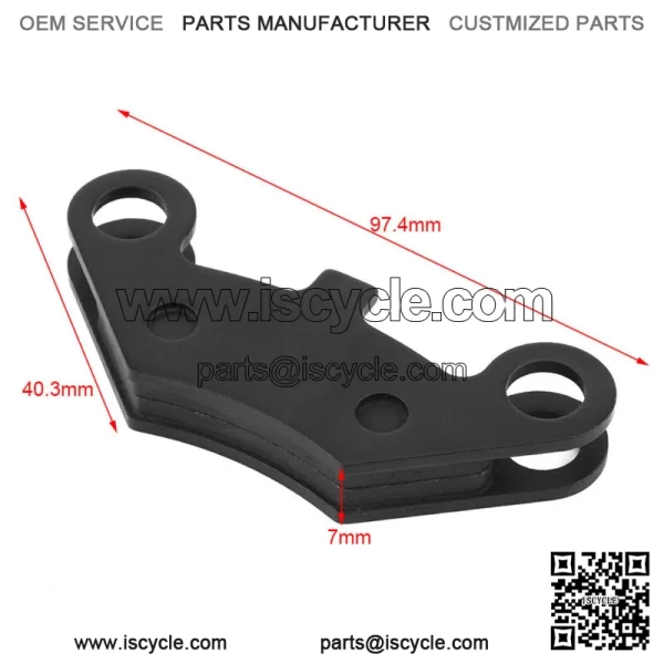 2 Pcs Front Brake Pads For CFMoto CF500 500cc 600cc X5 X6 X8 ATV UTV. - Image 3