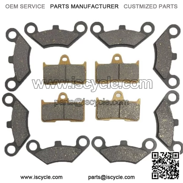 Front Rear Pads Sets for CFmoto X5 X6 X8 U5 CF500 500CC CF600 600CC ATV