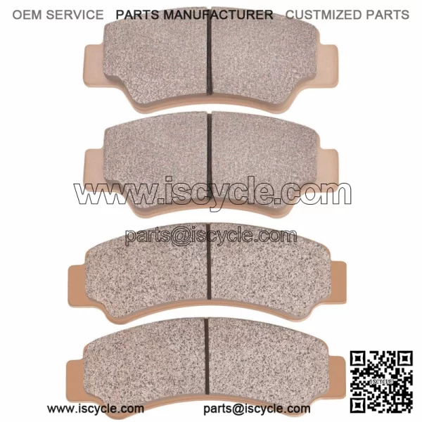 Front Rear Brake Pad For 2018-2024 CF Moto UFORCE 500 600 800 1000 UTV ATV SSV (For: CF-Moto)