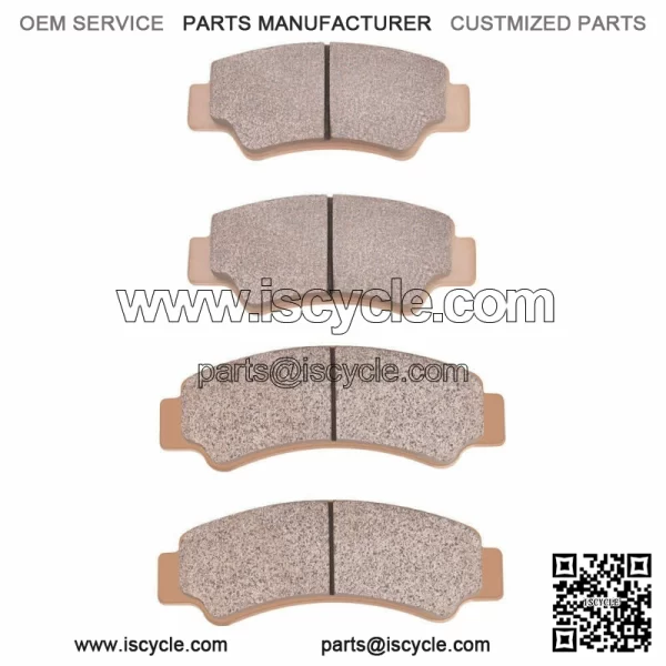 Front Rear Brake Pad For 2018-2024 CF Moto UFORCE 500 600 800 1000 UTV ATV SSV (For: CF-Moto) - Image 2