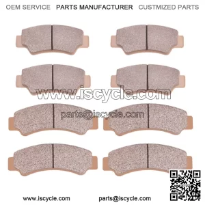 4 sets Front & Back Brake Pads For CFMoto ZFORCE CFORCE UFORCE 1000 ATV UTV (For: CF-Moto)