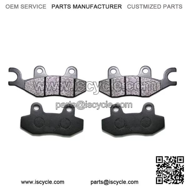 2 Pairs Front Brake Pads for CFMoto 500CC 600CC 800CC Z5 Z6 Z8 U6 U8 ATV UTV