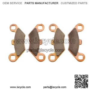 Front Sintered Brake Pads 1994-1995 Polaris 300 4x4 Set Full Kit  Complete ej (For: Polaris)