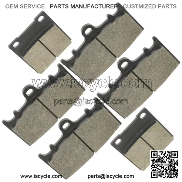 Front Rear Brake Pads for Suzuki GSX-R750 GSXR750 2000-2003 / TL1000S 1997-2001 - Image 4