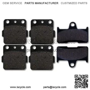 YAMAHA Front + Rear Brake Pads Grizzly 660 (02-08) NEW (For: Yamaha)