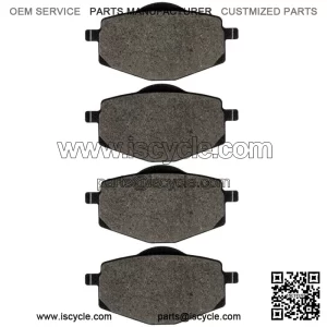 Front Brake Pads for Yamaha Banshee 350 YFZ350 1987 1988 1989 / 1UY-W0045-03-00 (For: Yamaha)