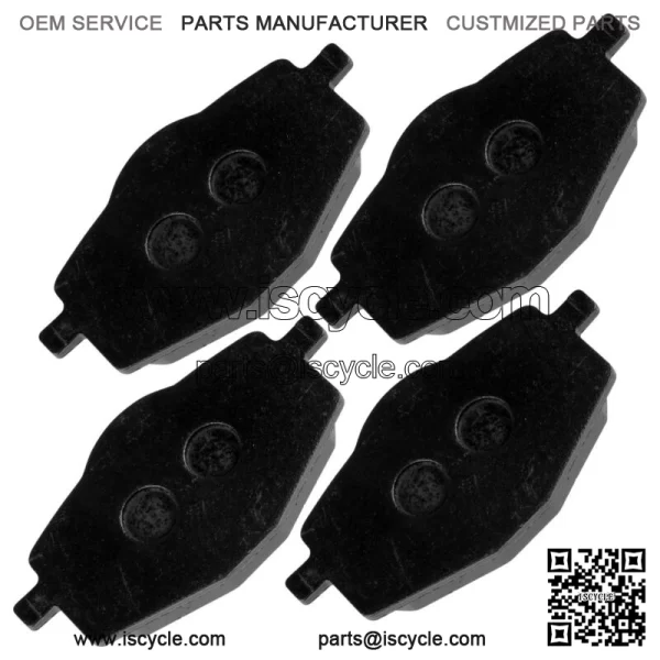 Front Brake Pads for Yamaha Banshee 350 YFZ350 1987 1988 1989 / 1UY-W0045-03-00 (For: Yamaha) - Image 4