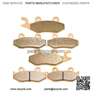 F+R Sintered Brake Pads For Yamaha Raptor 700 700R YFM700R YFM 700R 2013-2020 (For: Yamaha)