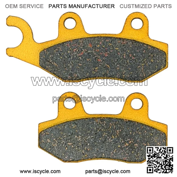 Yamaha YFZ 450 Ceramic Brake Pad Set Front & Rear 2004-2005 (For: Yamaha) - Image 3