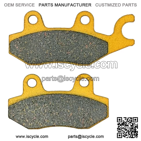 Yamaha YFZ 450 Ceramic Brake Pad Set Front & Rear 2004-2005 (For: Yamaha) - Image 4