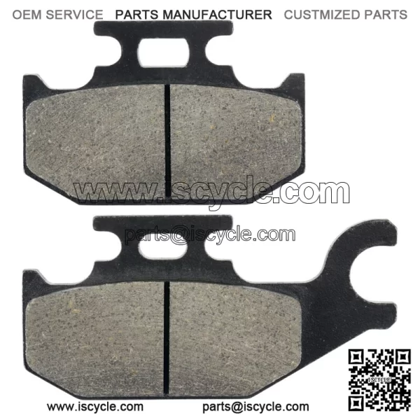 Brake Pads for Yamaha Wolverine 450 YFM450 2006-2010 Rear Brakes (For: Yamaha) - Image 5