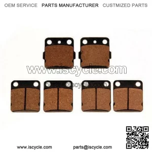 Front+Rear Brake Pads For Yamaha Raptor 350 YFM350 & Raptor 125 YFM125R  (For: Yamaha)
