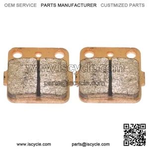 Rear Sintered Brake Pads Fit Yamaha YFM 250 R Raptor YFZ 350 Banshee YFM 350 (For: Yamaha)