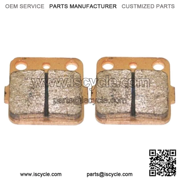 Rear Sintered Brake Pads Fit Yamaha YFM 250 R Raptor YFZ 350 Banshee YFM 350 (For: Yamaha)