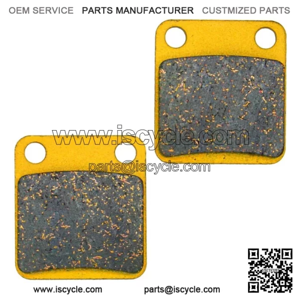 Yamaha YFM Wolverine 450 2006-2010 Ceramic Brake Pad Set (For: Yamaha) - Image 3