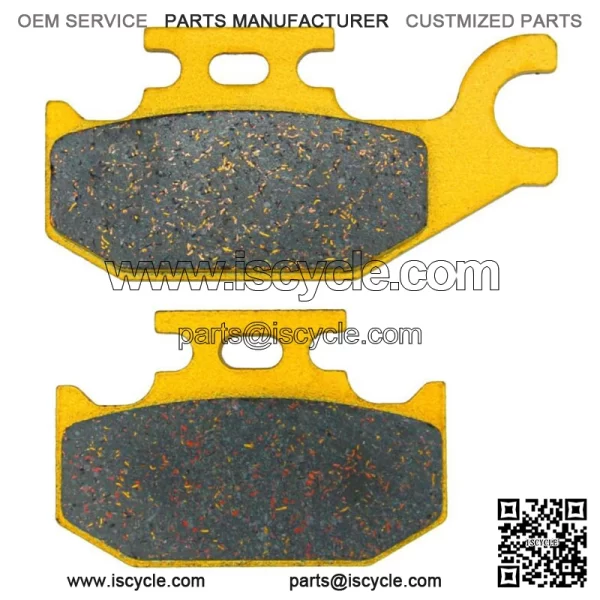 Yamaha YFM Wolverine 450 2006-2010 Ceramic Brake Pad Set (For: Yamaha) - Image 4