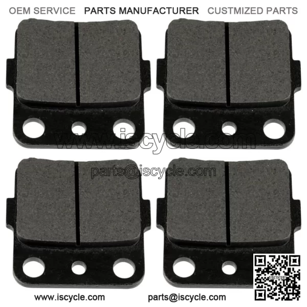 Front Brake Pads for Honda TRX250EX Sportrax 250 Ex 2001 02 03 04 05 06 07 2008 (For: Honda) - Image 3