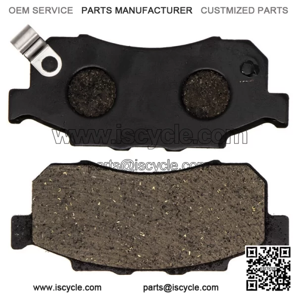 Brake Pad Kit for Honda Big Red 700 06451-HL1-A01 Front Rear Organic (For: Honda) - Image 3