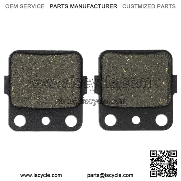 Brake Pad Kit for Honda Rancher 420 06435-HP5-602 Front Rear Semi-Metallic (For: Honda) - Image 3