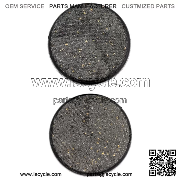 Brake Pad Set for Yamaha VK540 Phazer Venture Ovation Rear Semi-Metallic (For: Yamaha) - Image 3