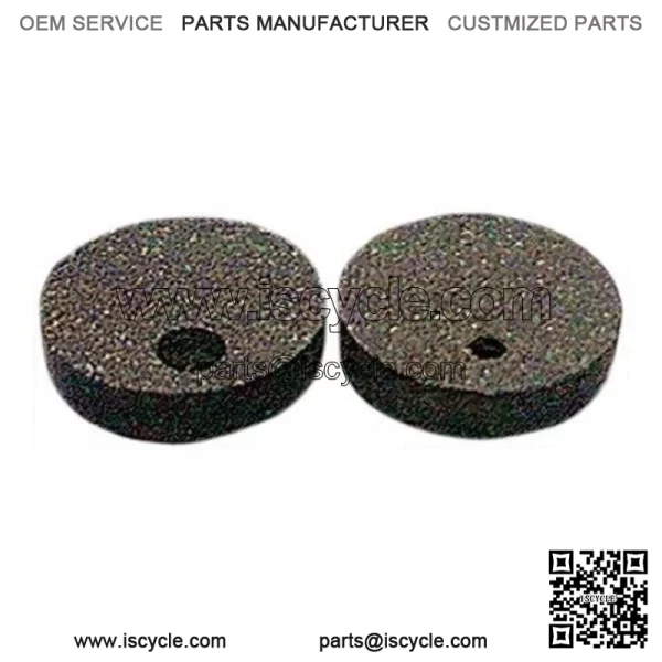 Semi Metallic Brake Pad Set for Snowmobile POLARIS TX-L 340 1977-1978