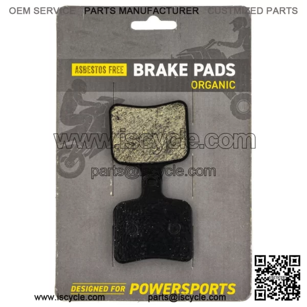 Brake Pad Set for Polaris RMK 800 Pro 600 Assault SKS 850 2206462 Rear Organic (For: Polaris)