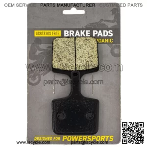 Brake Pad Set for Polaris Indy 850 800 Switchback 600 Rear Organic (For: Polaris)