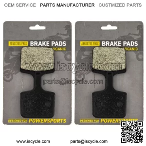 Brake Pad Set for Polaris Indy 600 RMK Switchback 800 Rear Organic 2 Pack (For: Polaris)