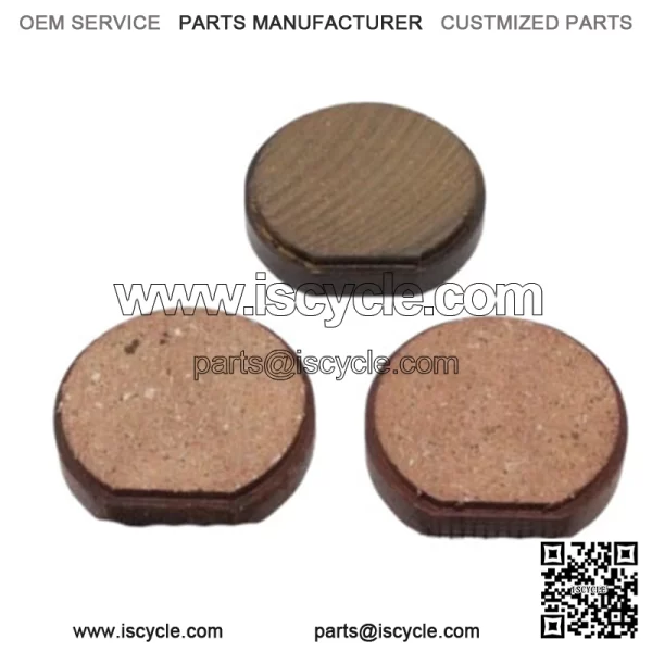 (3) Nos Polaris Snowmobile Brake Pads