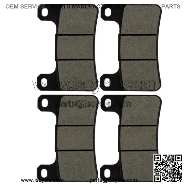 Front Left And Right Brake Pads For Kawasaki ZR900 Z900 RS SE Cafe ABS 2018-2024