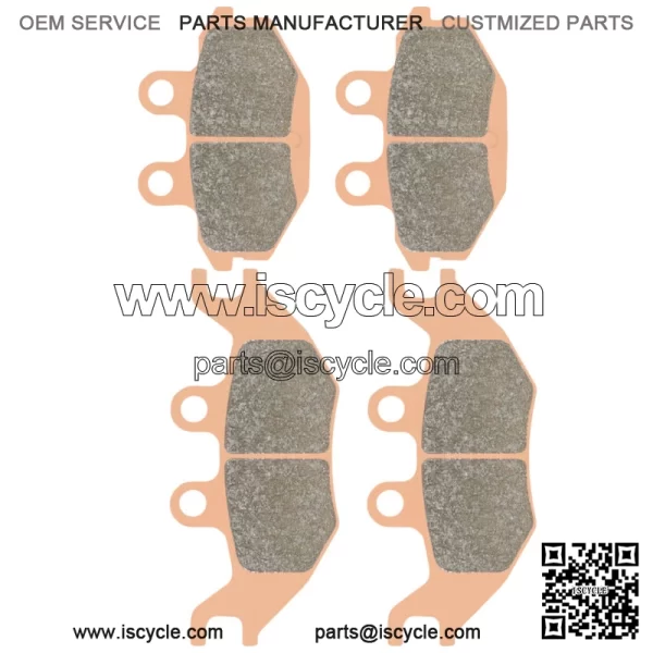 Front & Rear Brake Pads For Kawasaki Brute Force 300 KVF300 12-18 22-23 Sintered
