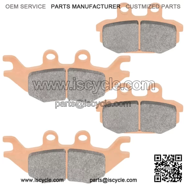 Front & Rear Brake Pads For Kawasaki Brute Force 300 KVF300 12-18 22-23 Sintered - Image 3