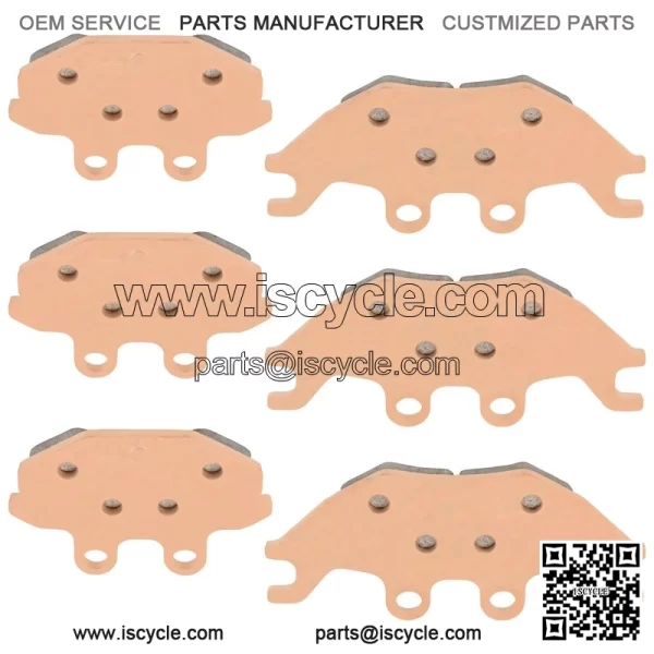 Front and Rear Sintered Brake Pads For KVF300 Brute Force 2012-2024 - Image 4