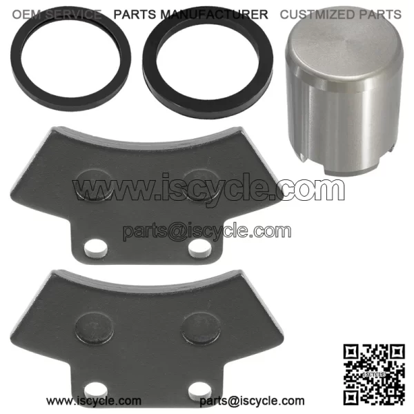 Polaris Scrambler 500 1997 Rear Brake Caliper Piston & Pads - Image 5