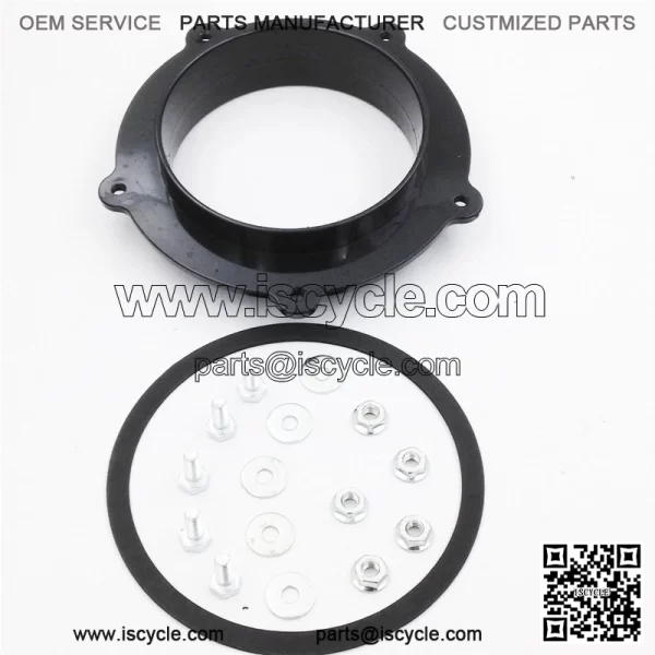 Black Air Filter Intake Adapter For Yamaha YFZ450 All Years - Image 2