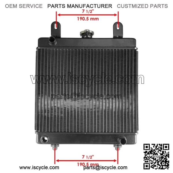 Polaris Scrambler 500 2X4/4X4 2001-2003 Radiator & Cooling Fan - Image 3