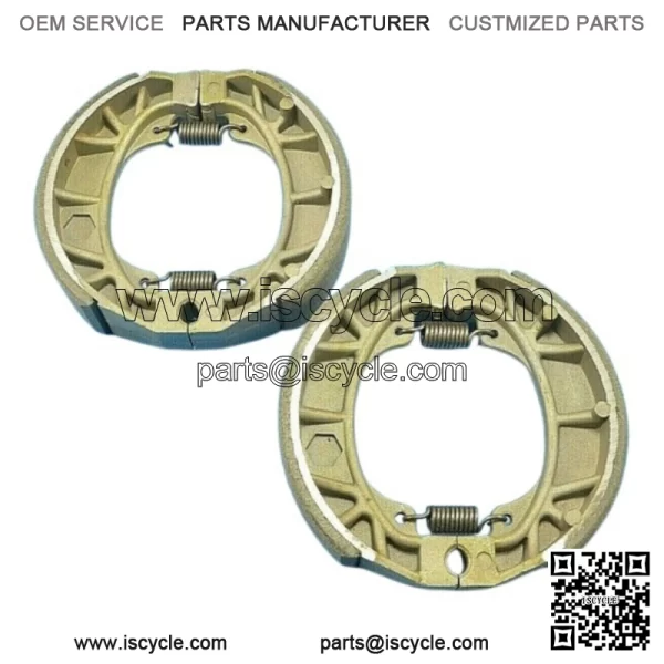 Front & Rear Brake Shoes For Honda CT70 CL100 Z50A CT90 C200 SL90 CB100 CT200 (For: Honda CT110)