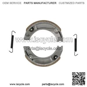 Pair Front Rear Brake Shoes Pads for Honda CB125S 1979-1982 XR200R 1981-2000 (For: Honda CT110)